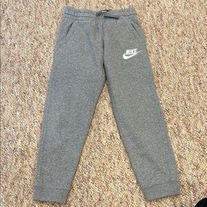 Nike Kids Heather Gray Sweatpants